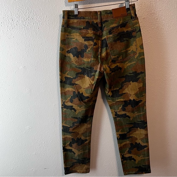 Madewell Camo high rise slim boy jean size 26 - Picture 3 of 6